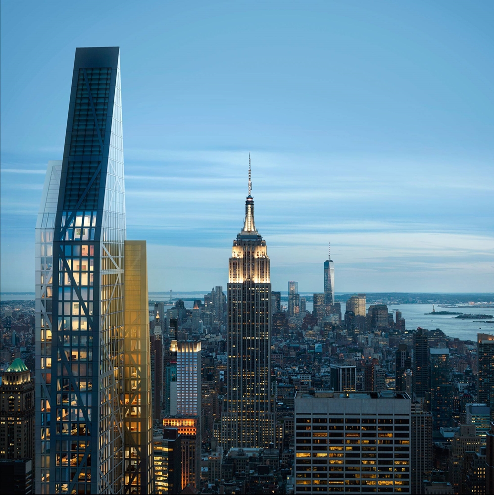 گالری عکس 3 ۵ نفراز برترین ستاره های دنیای معماری در منهتن  عکس زاها حدید عکس معماری آمریکا عکس نورمن فاستر