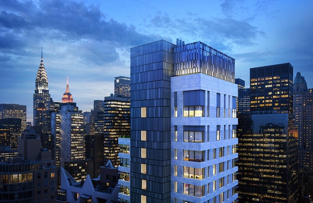 گالری عکس 4 ۵ نفراز برترین ستاره های دنیای معماری در منهتن  عکس زاها حدید عکس معماری آمریکا عکس نورمن فاستر